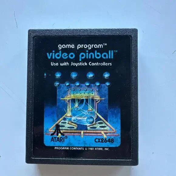 Video Pinball Atari Video Computer System Game Program - Picture 5 of 9